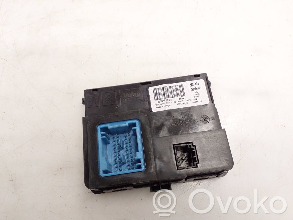 Peugeot 3008 II Air conditioning/heating control unit 