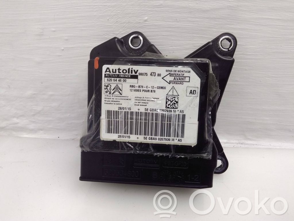 Citroen C4 Grand Picasso Airbag control unit/module 