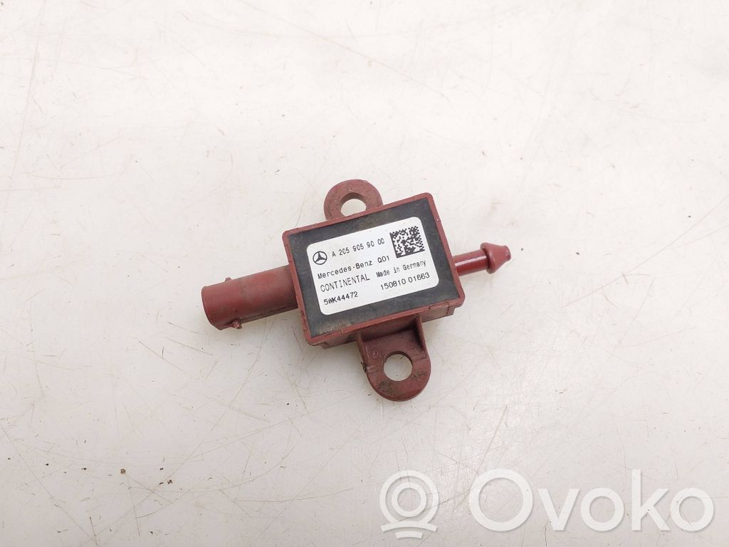 Mercedes-Benz C W205 Sensor impacto/accidente para activar Airbag 