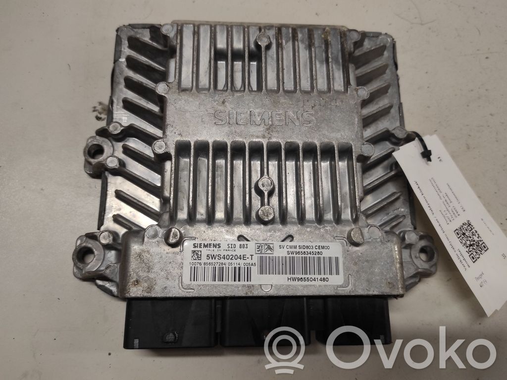 Peugeot 407 Engine control unit/module 