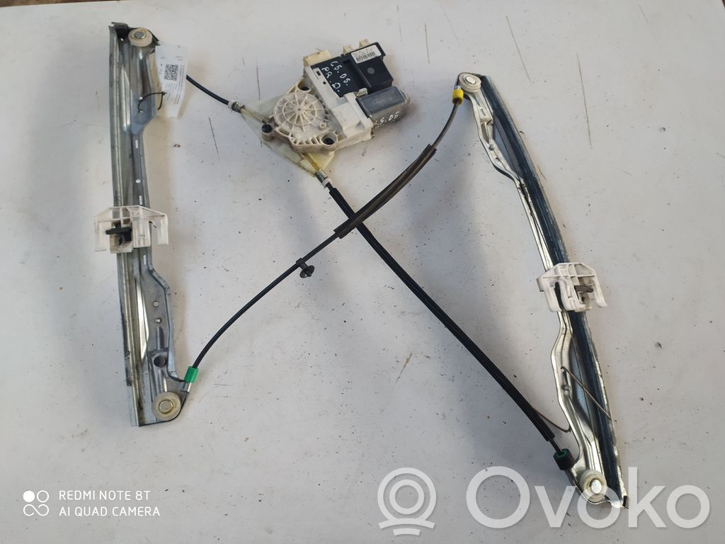 Citroen C5 Front door window regulator with motor 