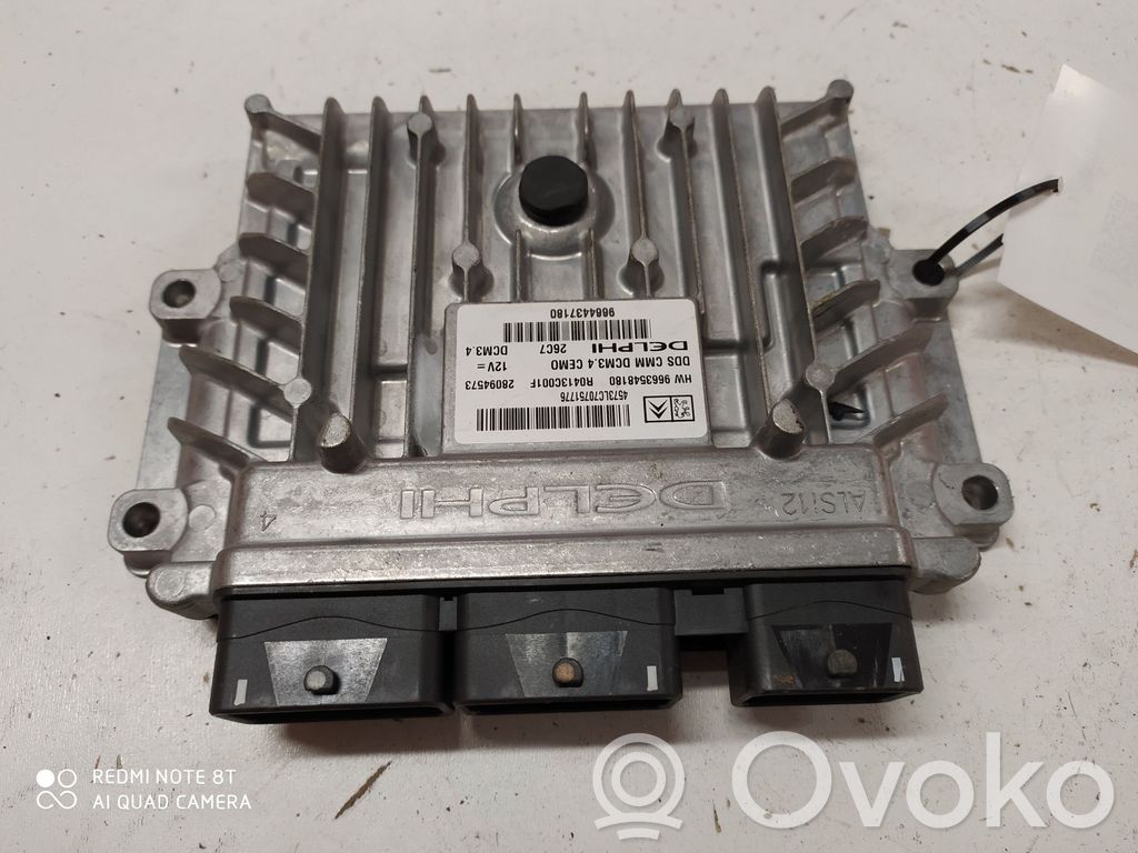 Engine control unit/module   9663548180,4573LC70751776,R0413C001F