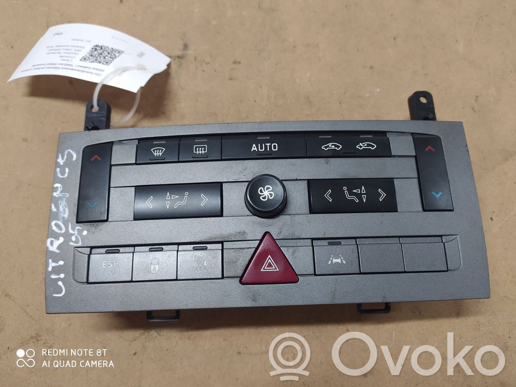 Citroen C5 Climate control unit 