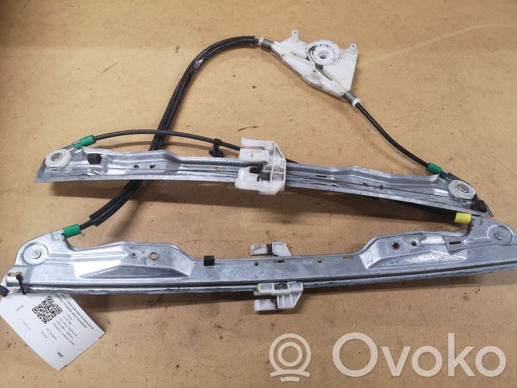Citroen C5 Meccanismo di sollevamento del finestrino anteriore senza motorino 