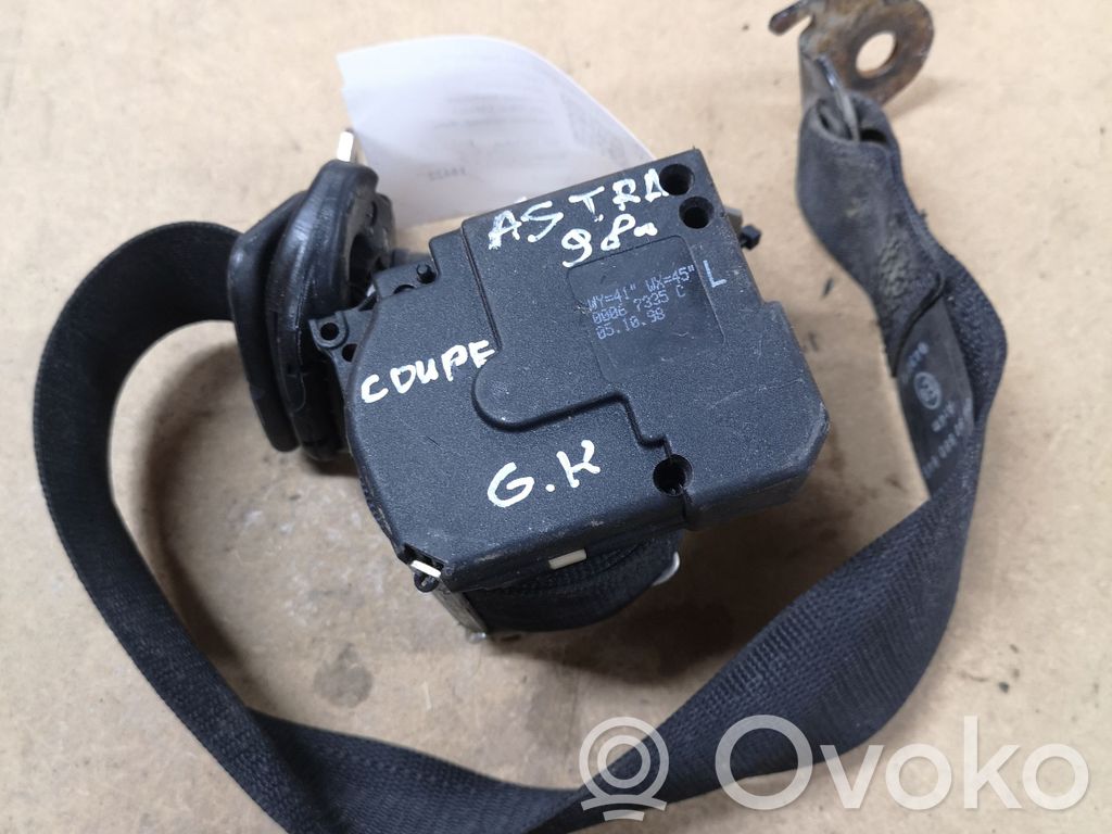 Opel Astra G Cinturón trasero 
