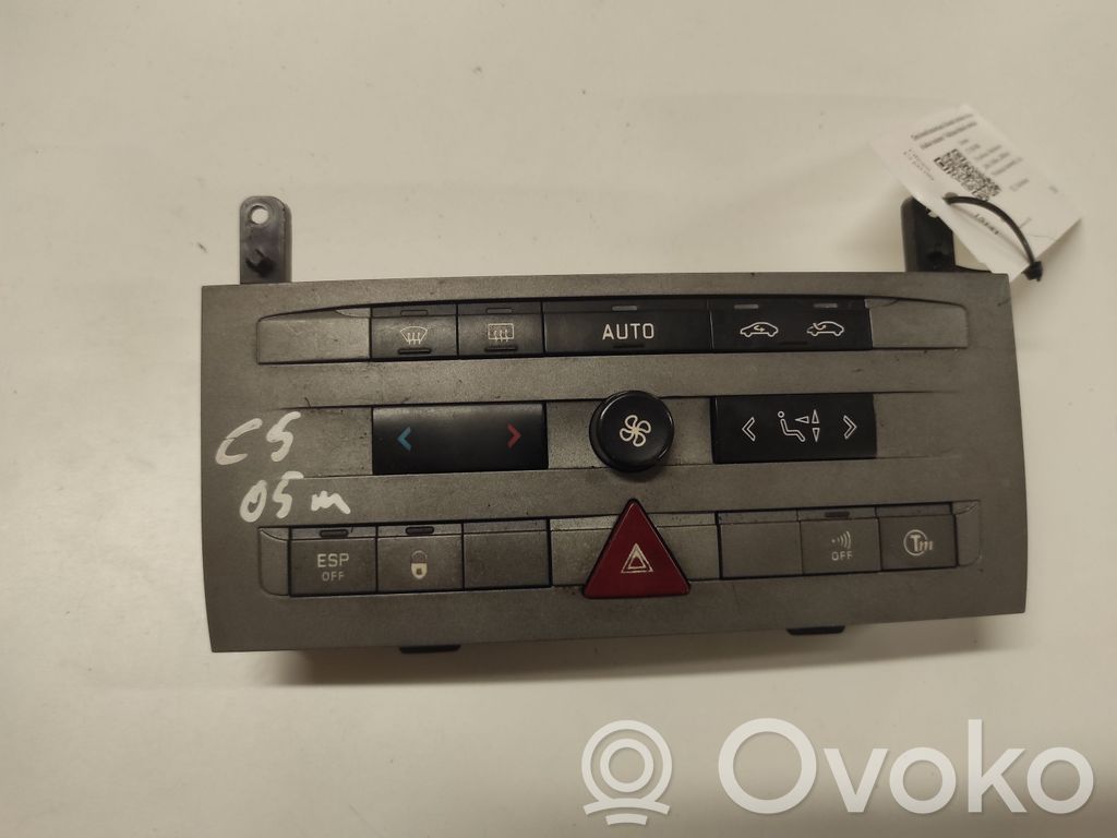 Citroen C5 Climate control unit 