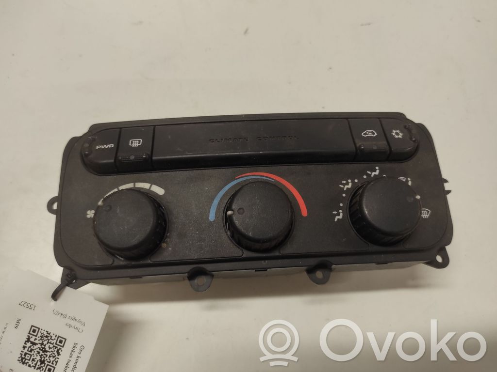 Chrysler Voyager Climate control unit 