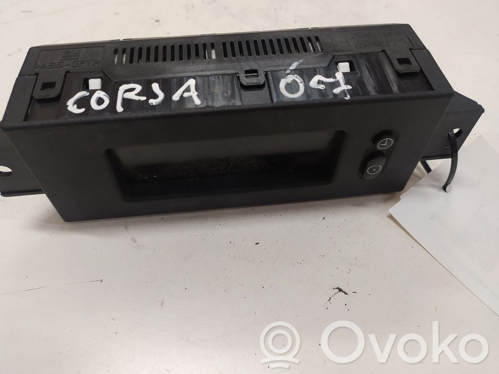 Opel Corsa D Screen/display/small screen 