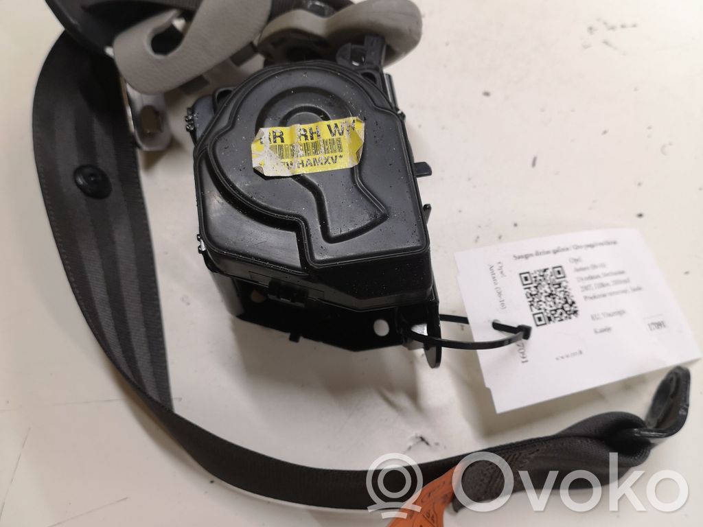 Opel Antara Cinturón trasero 