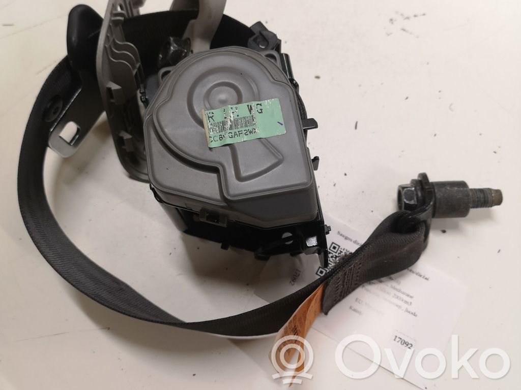 Opel Antara Cinturón trasero 