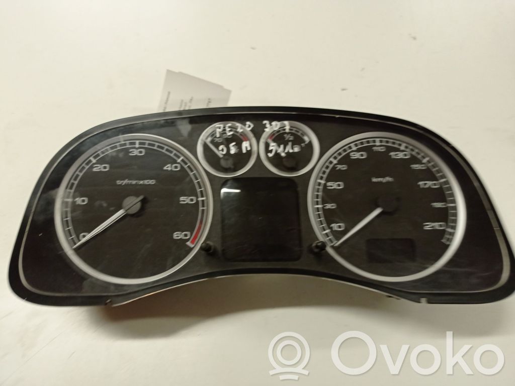Peugeot 307 Speedometer (instrument cluster) 