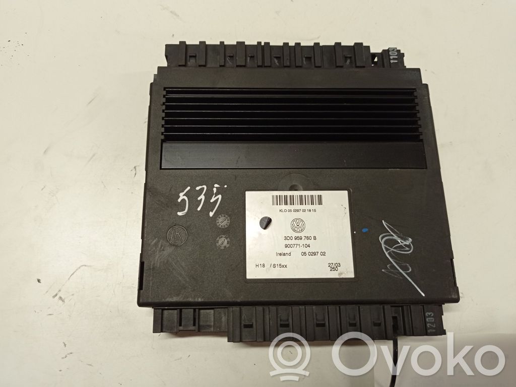 Autres unités de commande / modules   3D0959760B,900771104