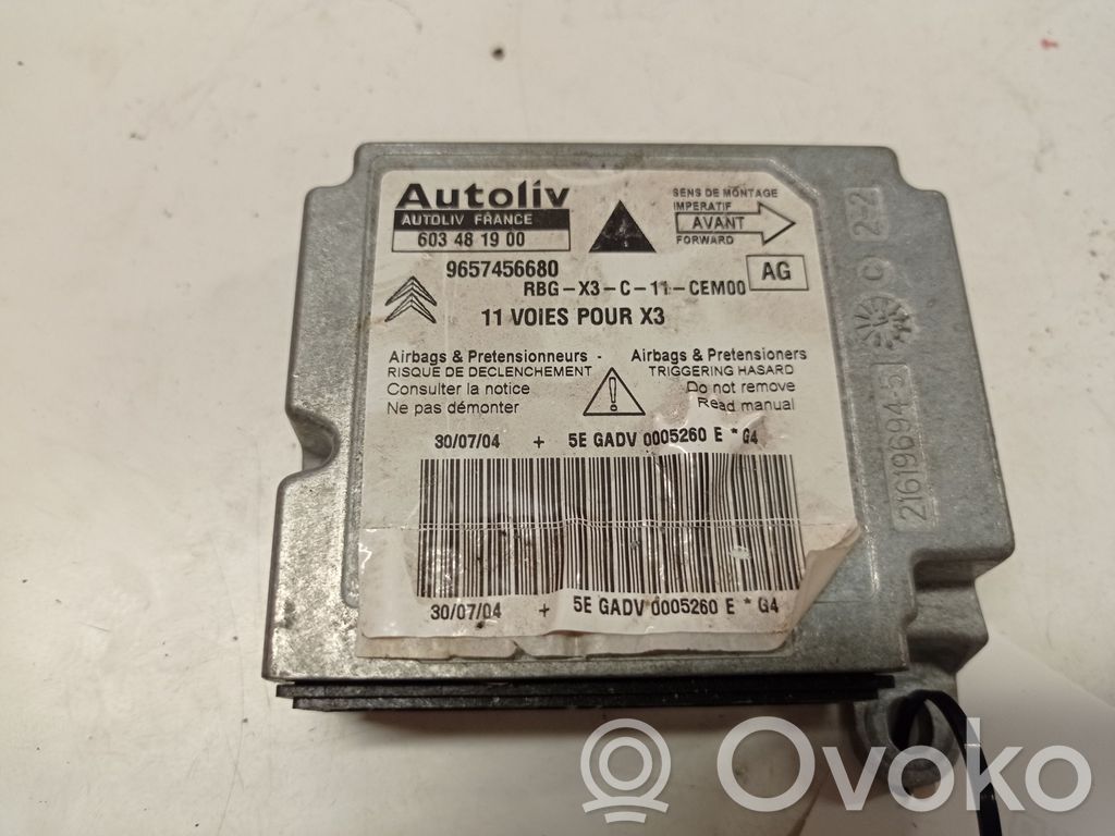 Citroen C5 Airbag control unit/module 