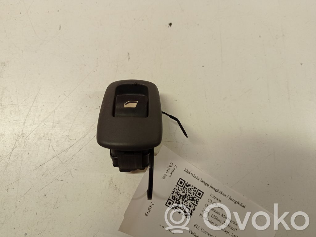 Citroen C5 Electric window control switch 
