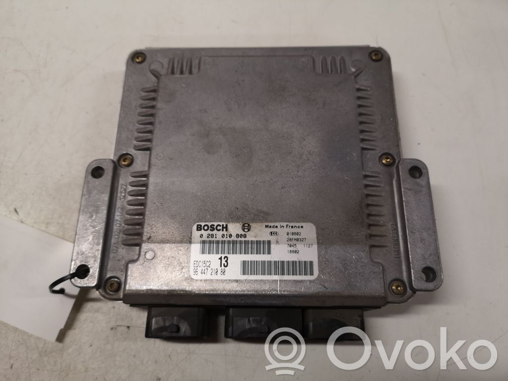 Engine control unit/module   0281010808,9644721080,28FM0327,010802