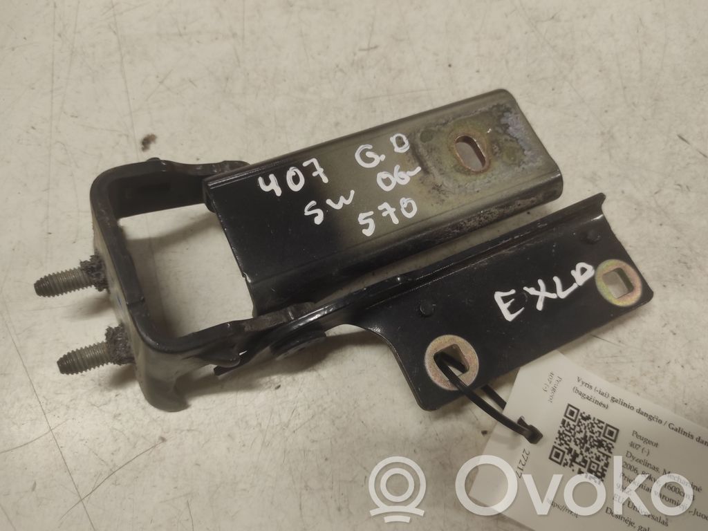 Peugeot 407 Tailgate/trunk/boot hinge 