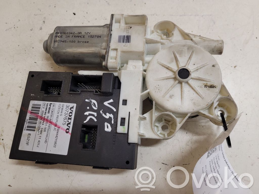 Volvo V50 Silnik regulatora szyby drzwi przednich 
