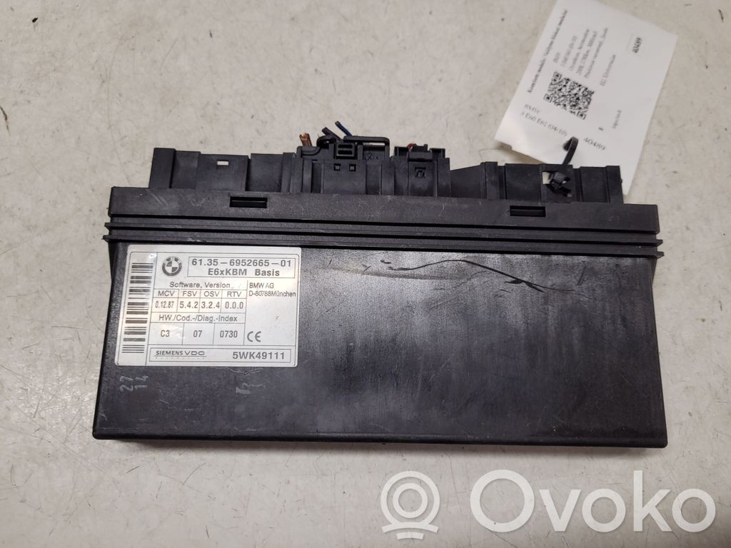 BMW 5 E60 E61 Module confort 