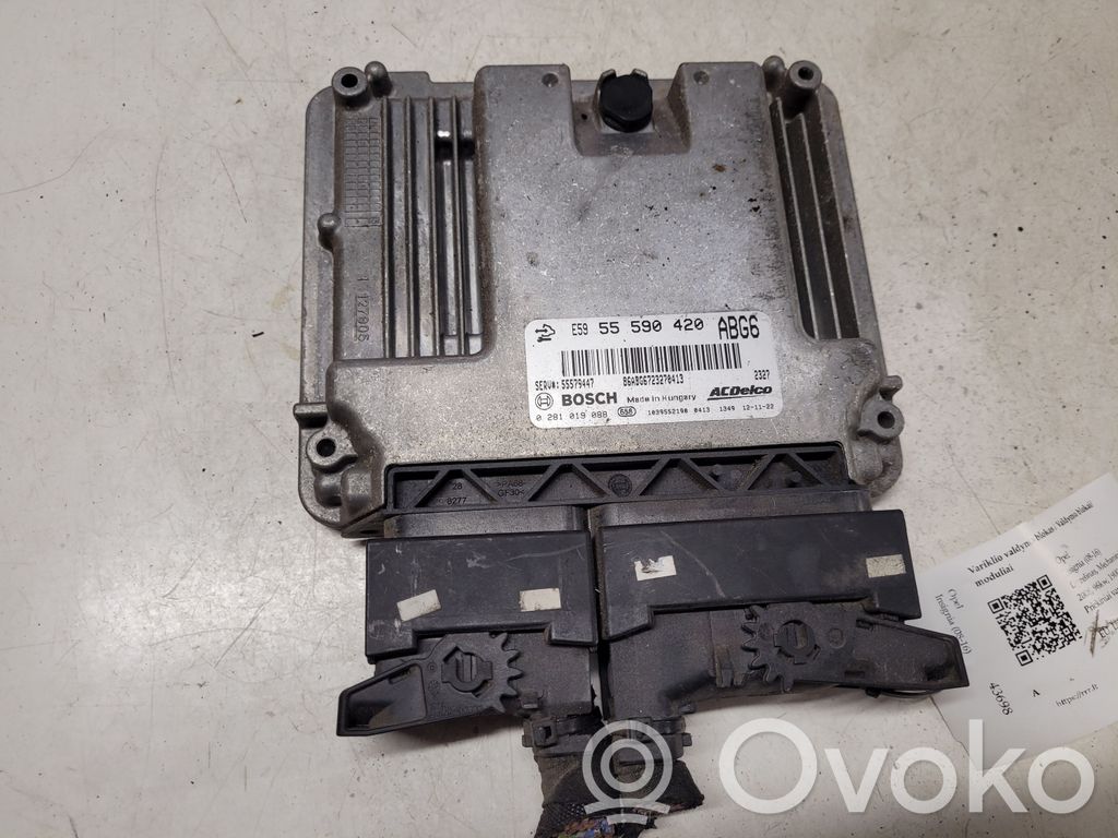 Opel Insignia A Engine control unit/module 