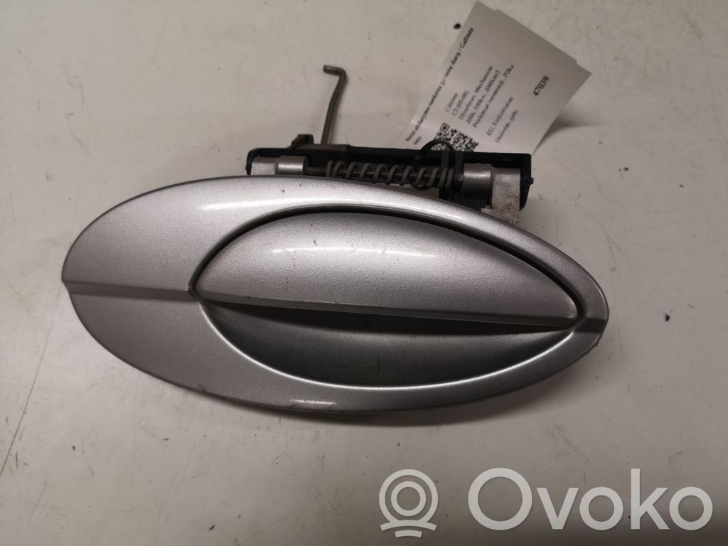 Citroen C5 Manecilla externa puerta trasera 