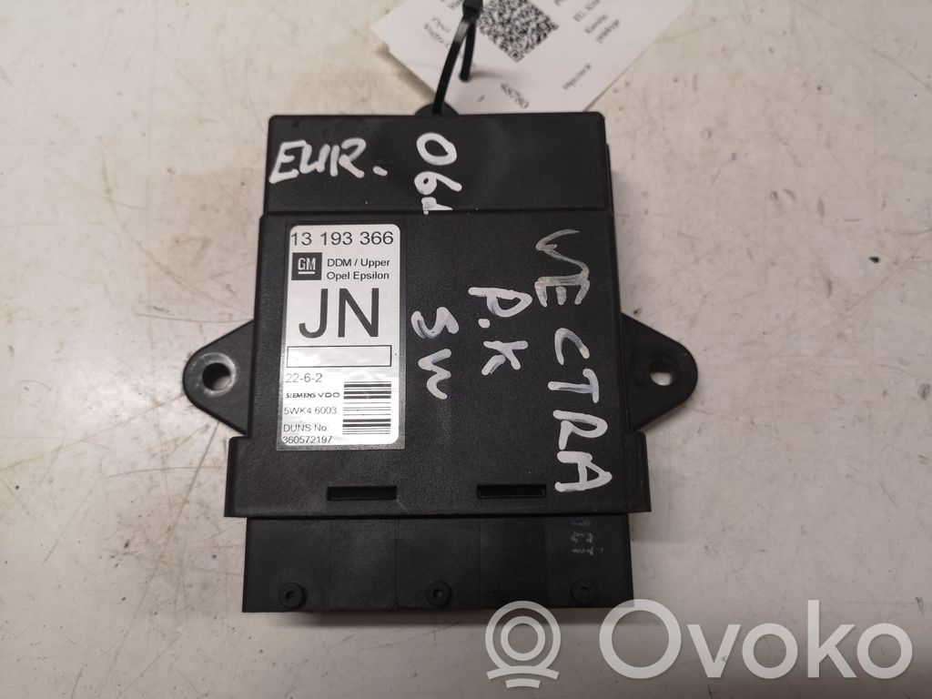 Opel Vectra C Durų elektronikos valdymo blokas 