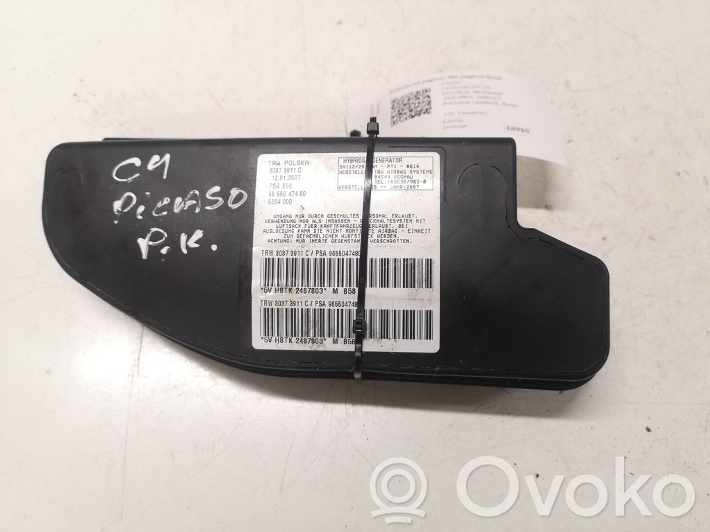 Citroen C4 I Picasso Poduszka powietrzna Airbag fotela 