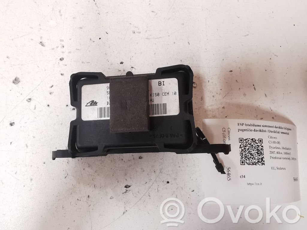 Citroen C5 Sensor ESP de aceleración de frecuencia del intermitente 