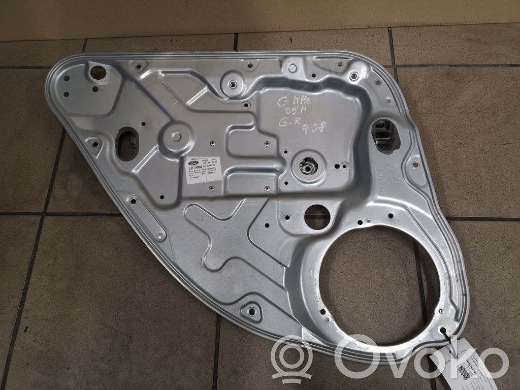 Ford Focus C-MAX Mechanizm podnoszenia szyby tylnej bez silnika 