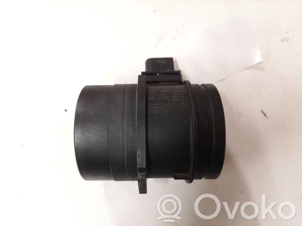 Mass air flow meter   0281002567,7788743