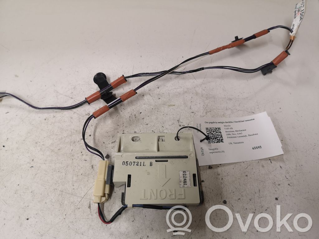 Mazda 5 Airbagsensor Crashsensor Drucksensor 