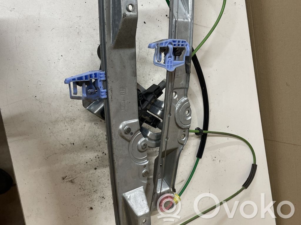 Opel Corsa D Sliding door manual window regulator 