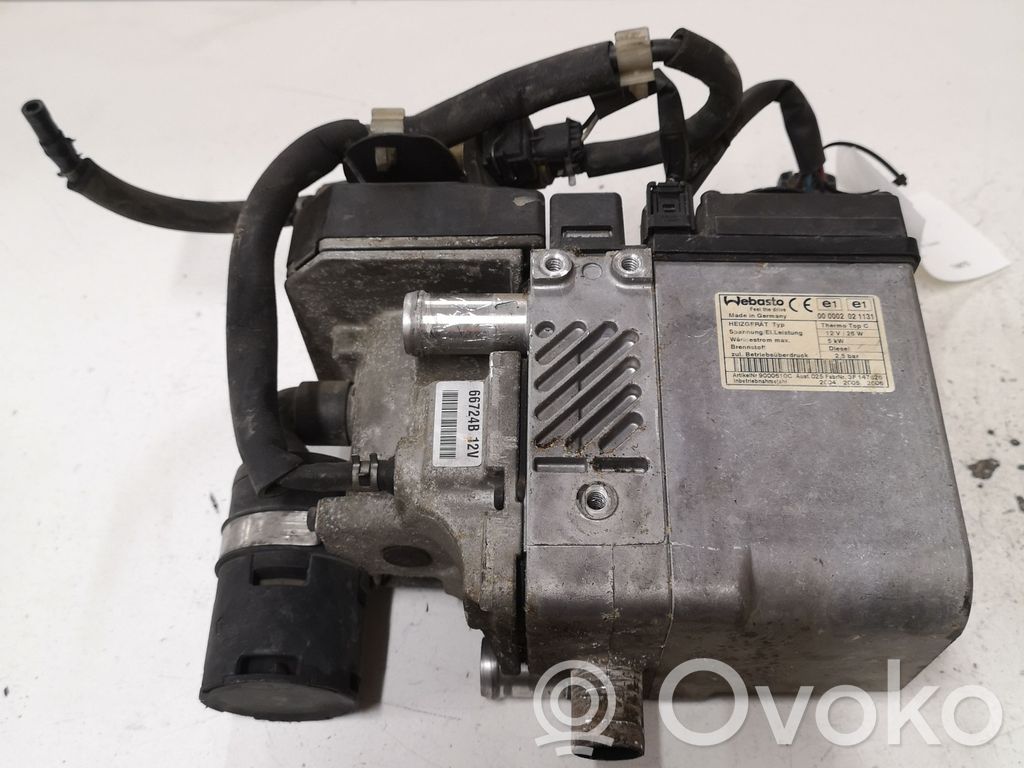 Mazda 6 Auxiliary pre-heater (Webasto) 