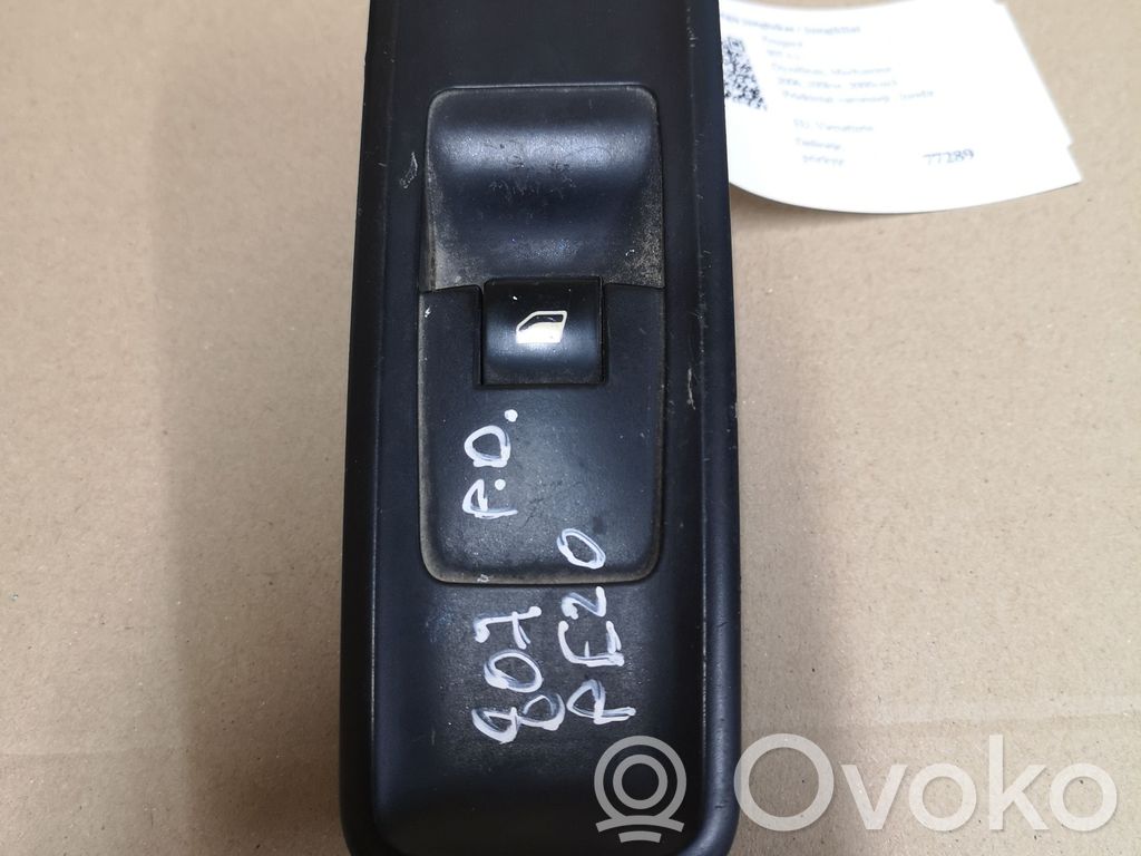 Peugeot 807 Electric window control switch 
