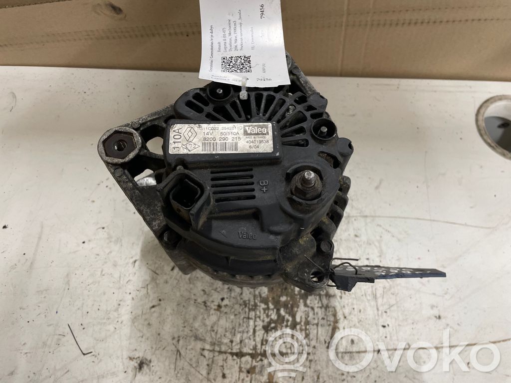 Alternator   8200290215,404019538,2542818D