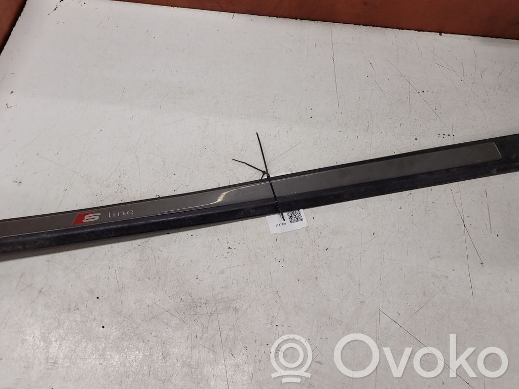 Audi A3 S3 8P Etuoven kynnyksen suojalista 