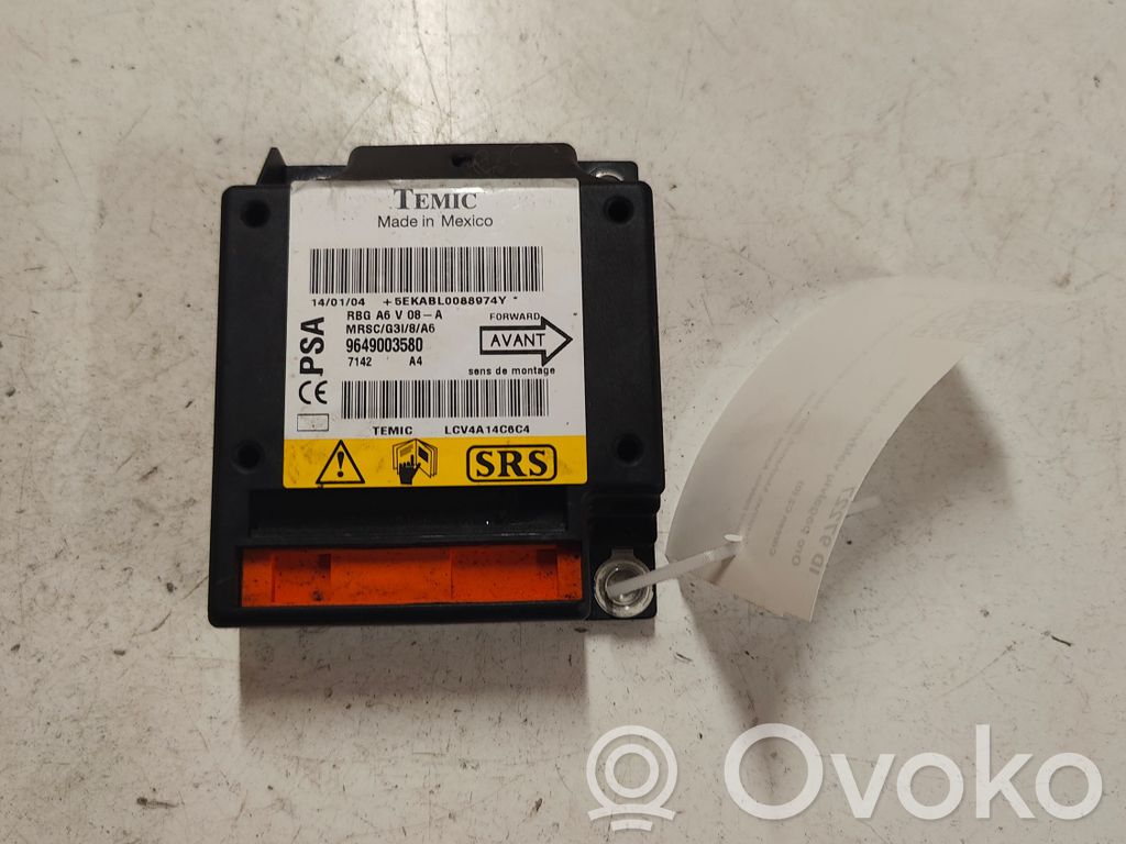 Citroen C2 Airbag control unit/module 