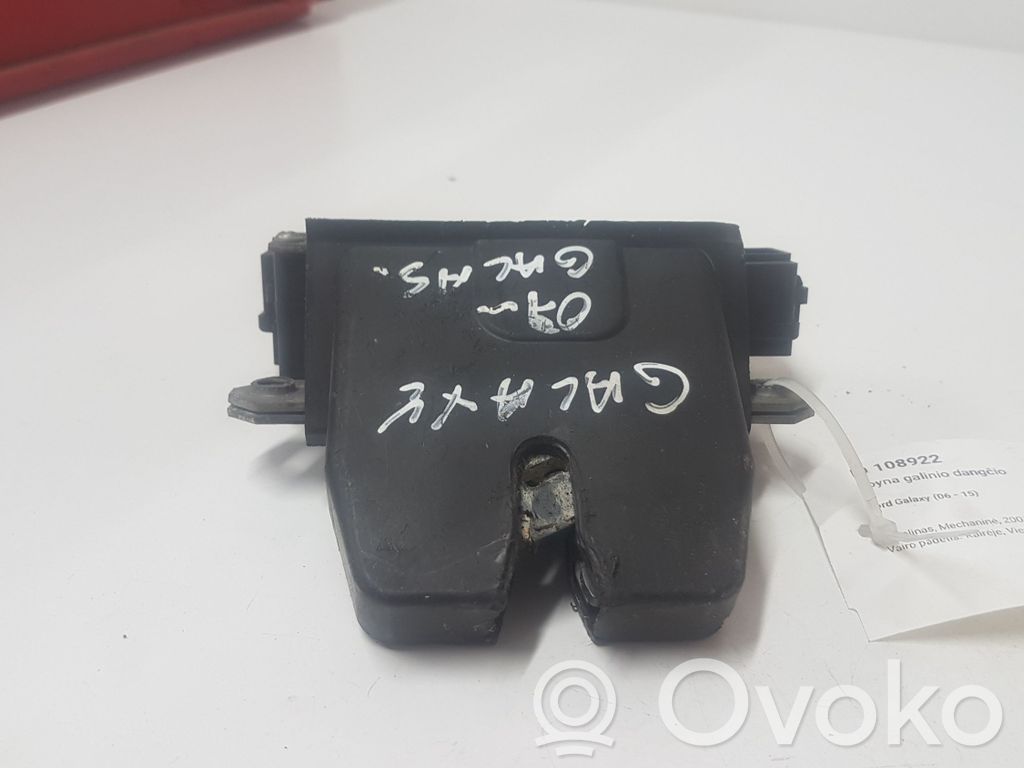 Ford Galaxy Zamek klapy tylnej / bagażnika 
