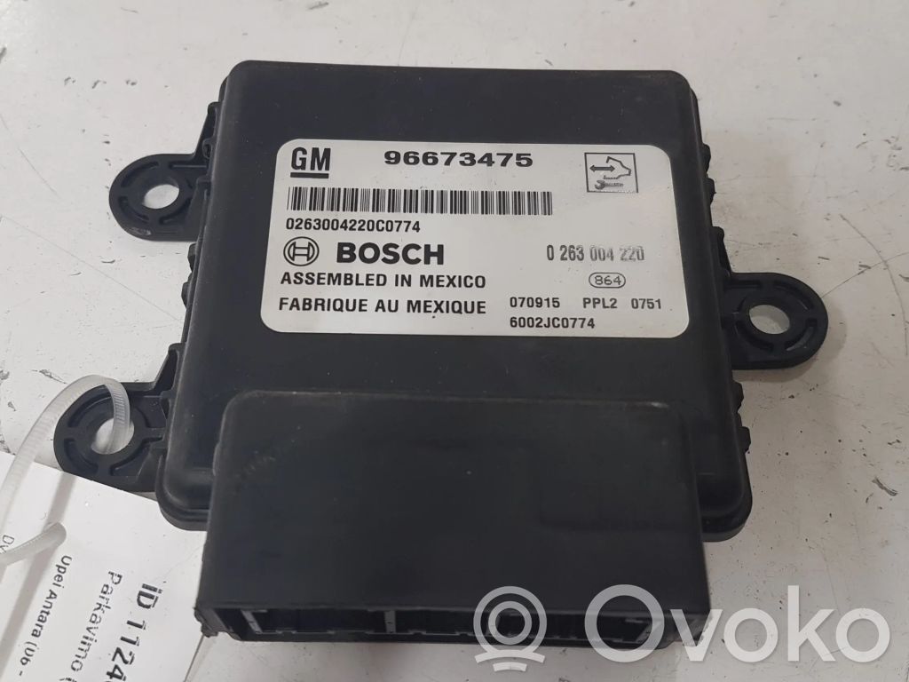 Parking PDC control unit/module   96673475,0263004220,070915,6002JC0774