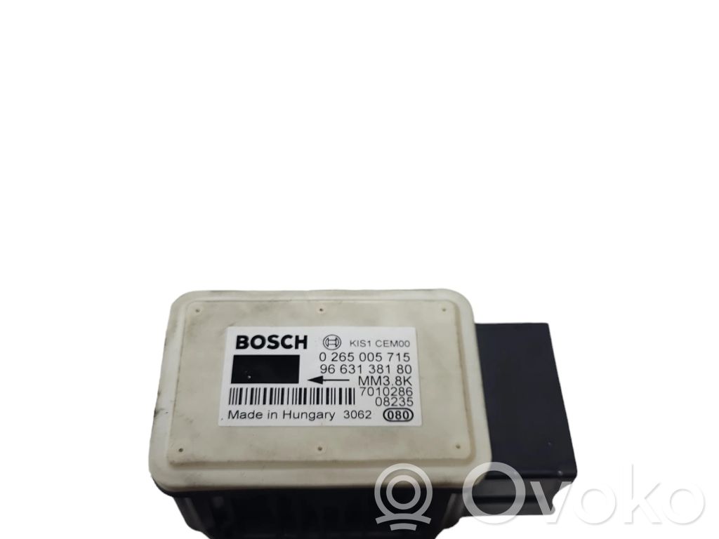 ESP Drehratensensor Querbeschleunigungssensor   9663138180