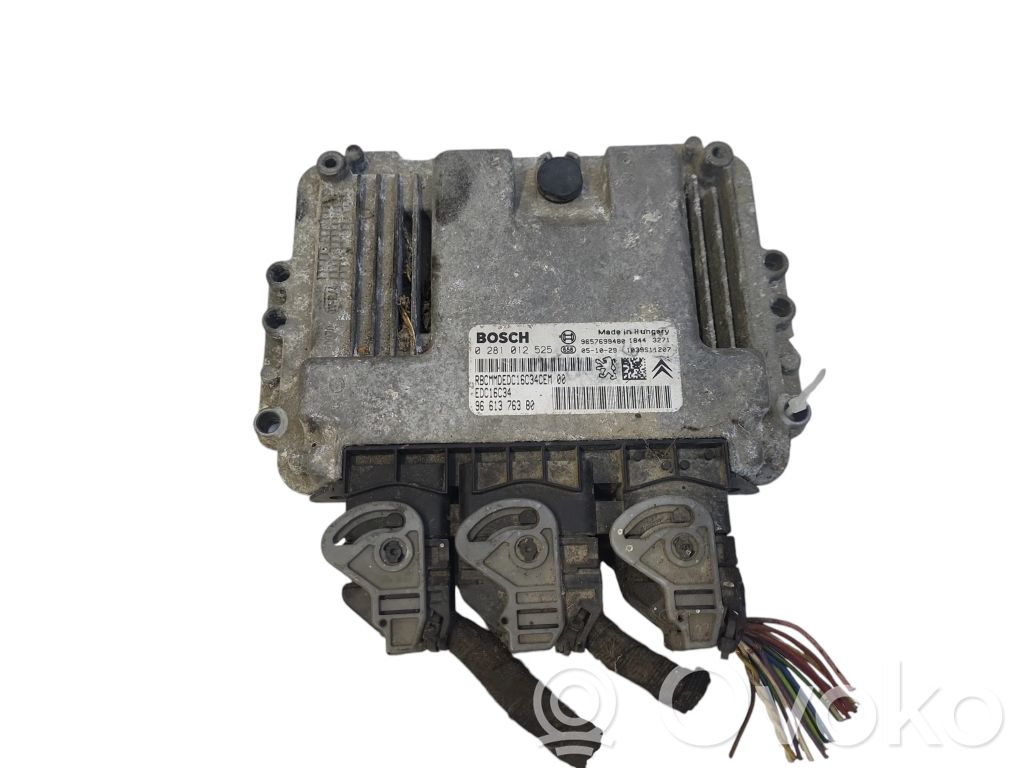 Engine control unit/module   0281012525,9657699480,1039S11207,9661376380
