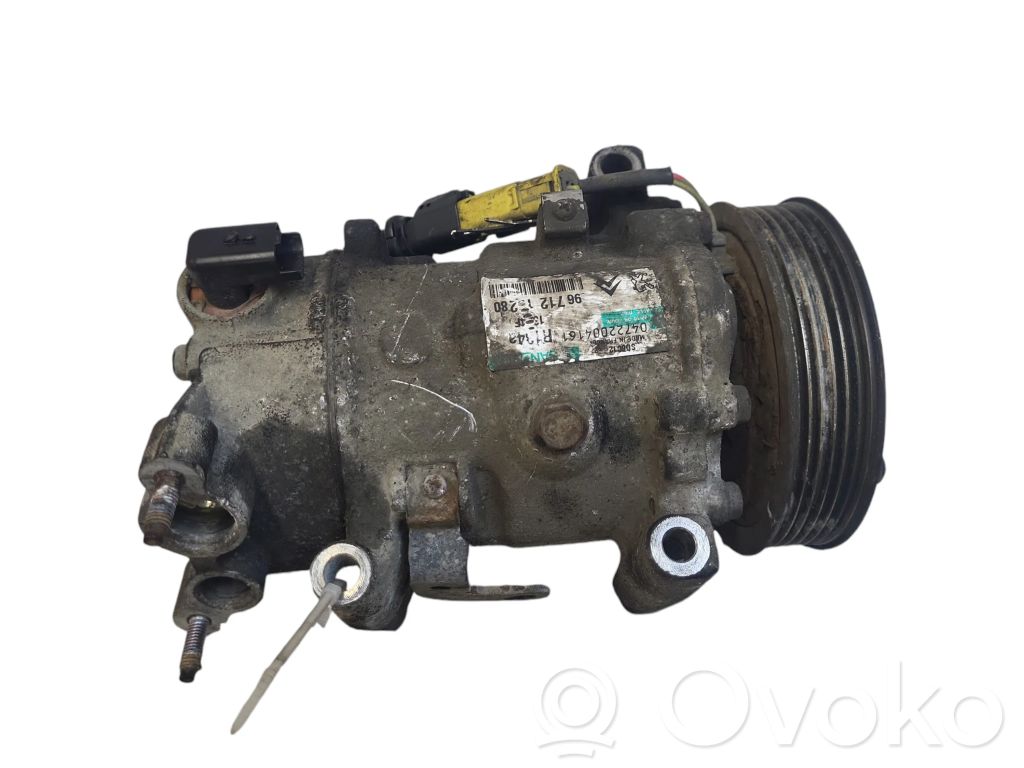 Peugeot 508 Compressore aria condizionata (A/C) (pompa)