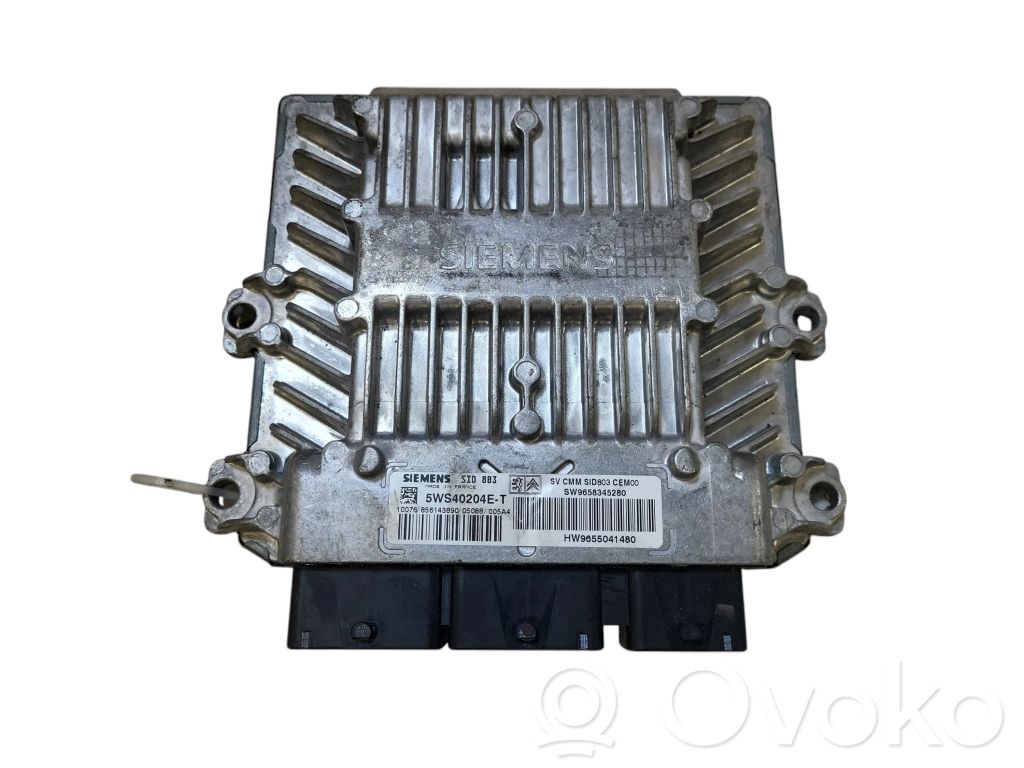 Peugeot 407 Engine control unit/module 