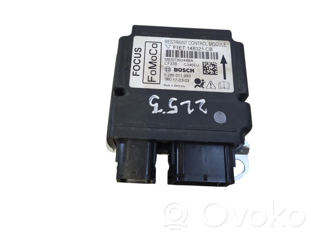 Ford Focus Unitate/modul de comandă airbaguri 