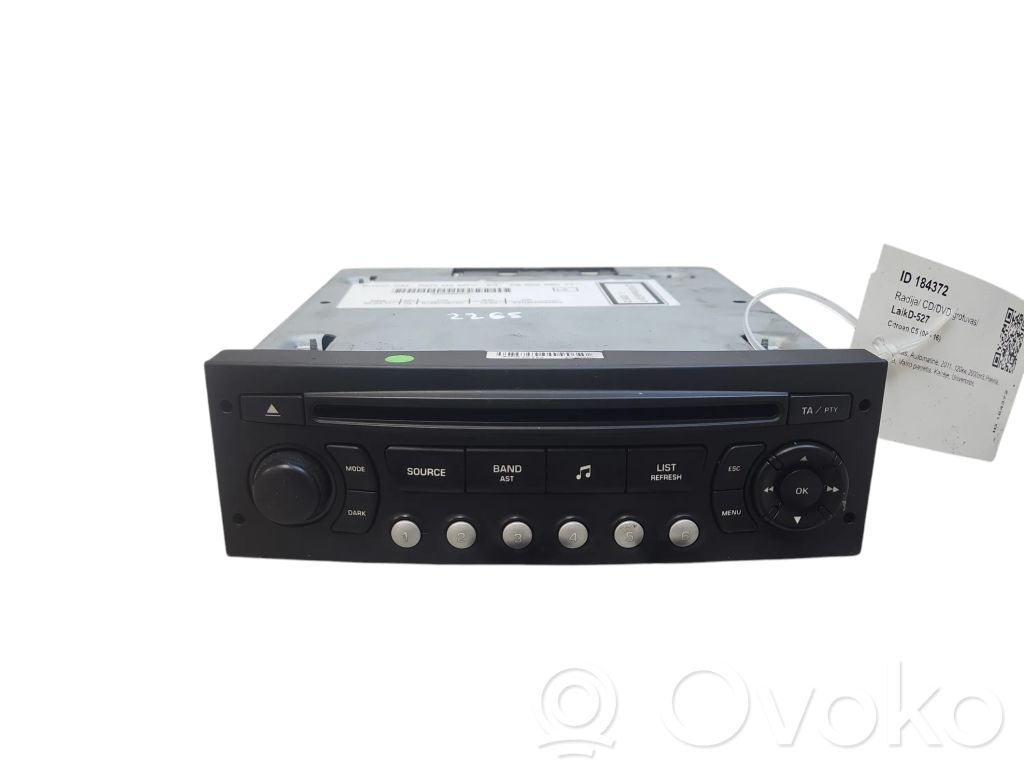 Panel / Radioodtwarzacz CD/DVD/GPS   9666968077,7094598,7649140392