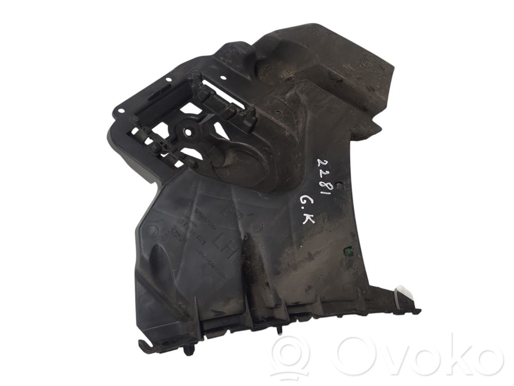 Volvo V40 Staffa di rinforzo montaggio del paraurti posteriore 