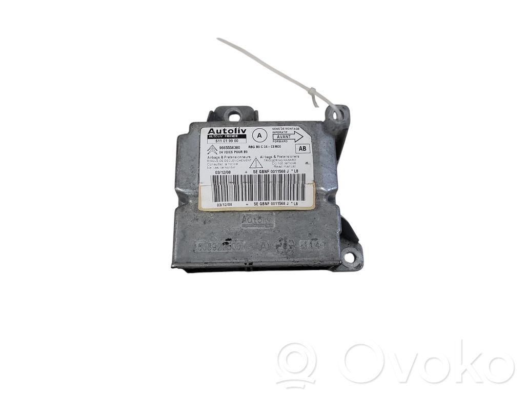Citroen Berlingo Airbag control unit/module 