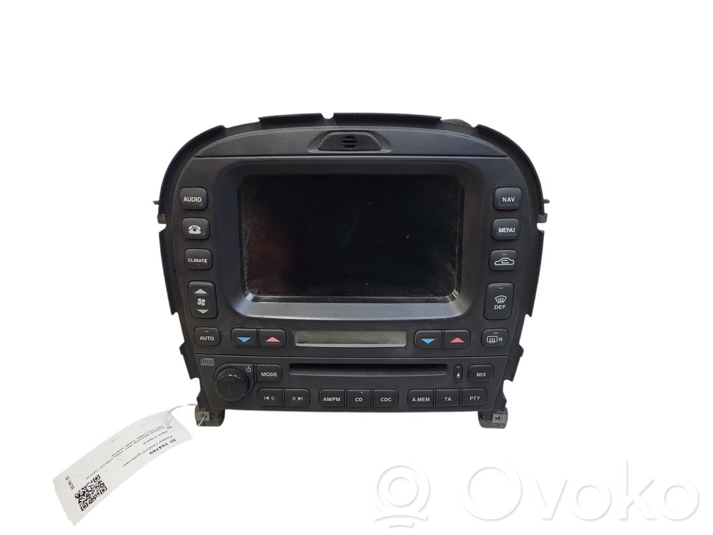 Jaguar S-Type Radio/CD/DVD/GPS head unit 