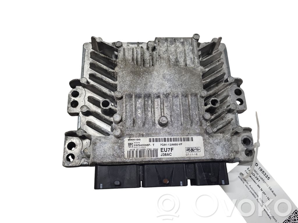 Ford Mondeo MK IV Engine control unit/module 