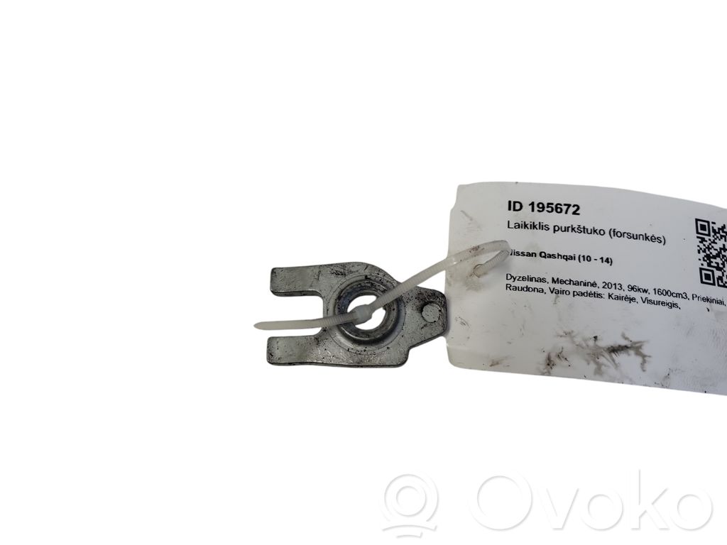 Abrazadera del inyector de combustible