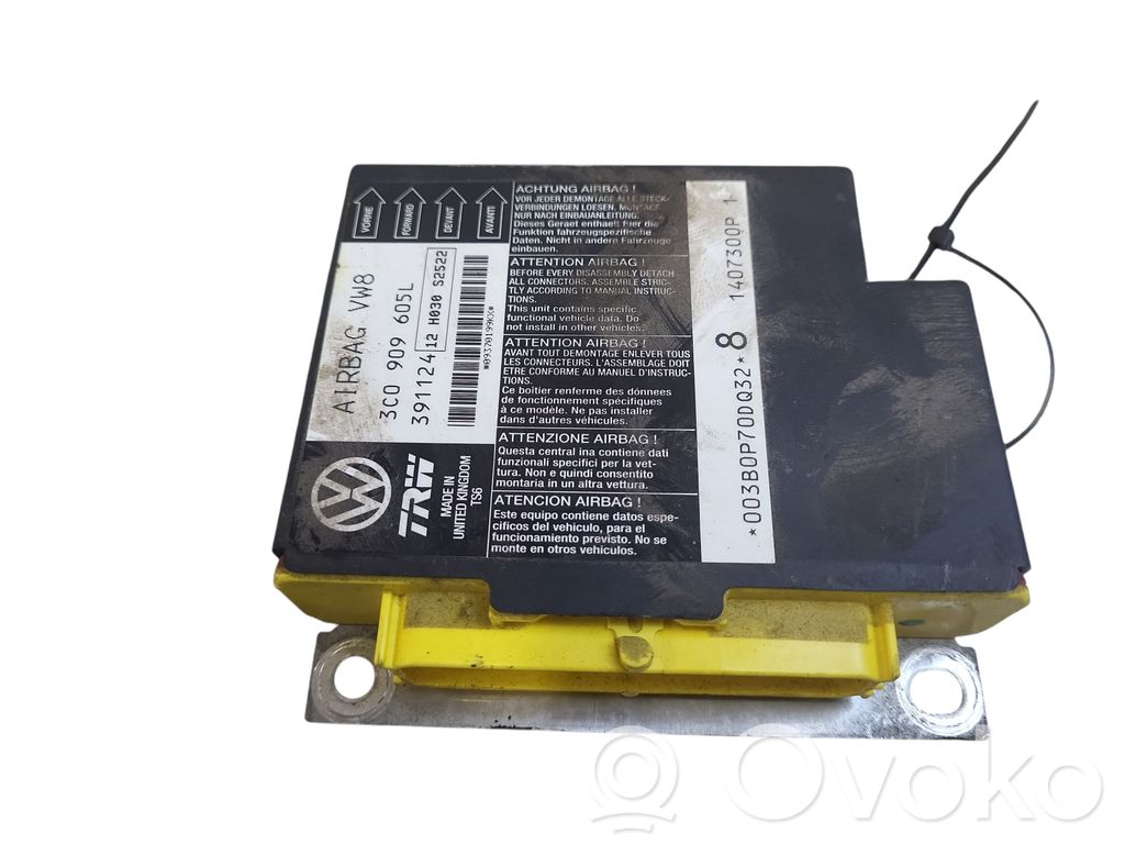 Seat Leon (1P) Airbag control unit/module 